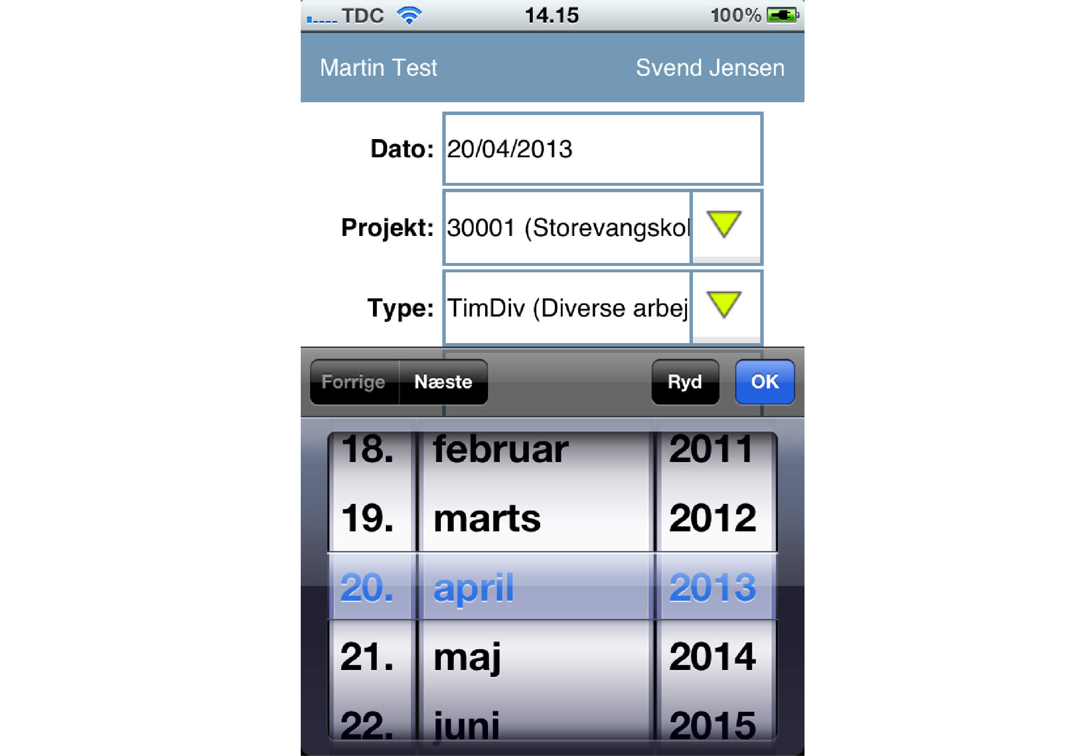Timer tastes i C5Svend - direkte på din Tablet, SmartPhone eller Tablet Timer tastes i C5Svend - direkte på din Tablet, SmartPhone eller Tablet