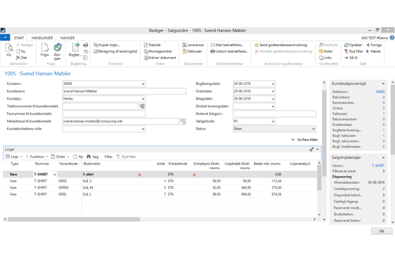 Variant modul til Microsoft Dynamics NAV Variant modul til Microsoft Dynamics NAV